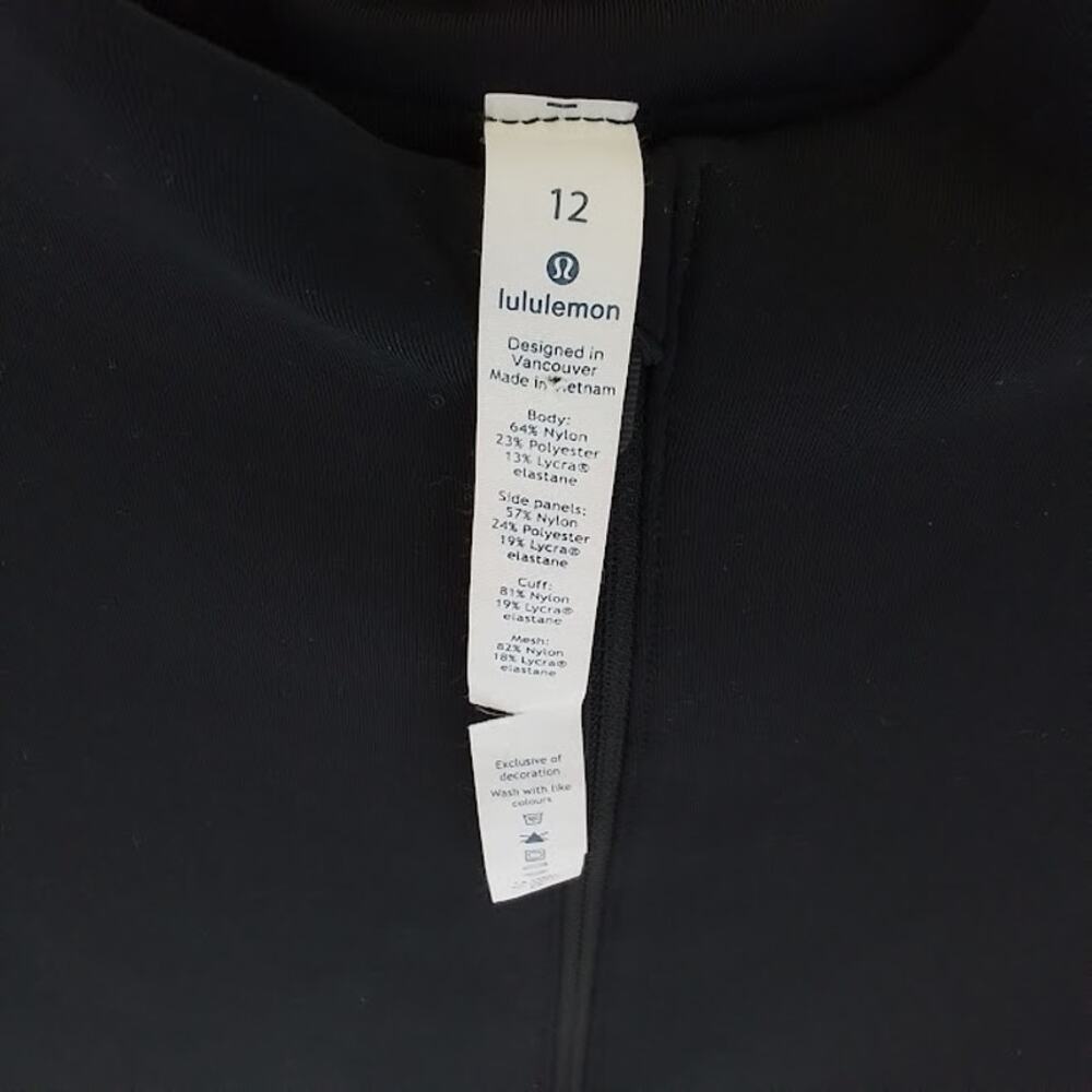 Lululemon Black Half Zip Pullover Jacket Women’s … - image 4